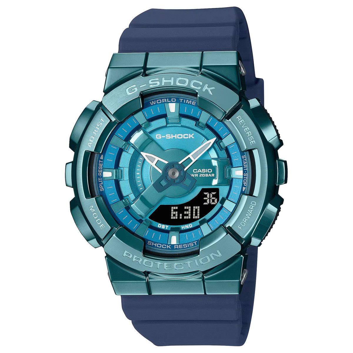 Casio G-Shock GM-S110LB-2A Damenuhr Blau