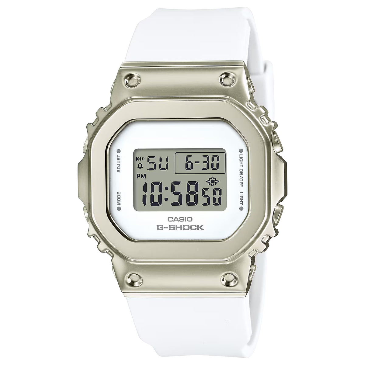 Casio G-Shock GM-S5600G-7 Damenuhr Weiß