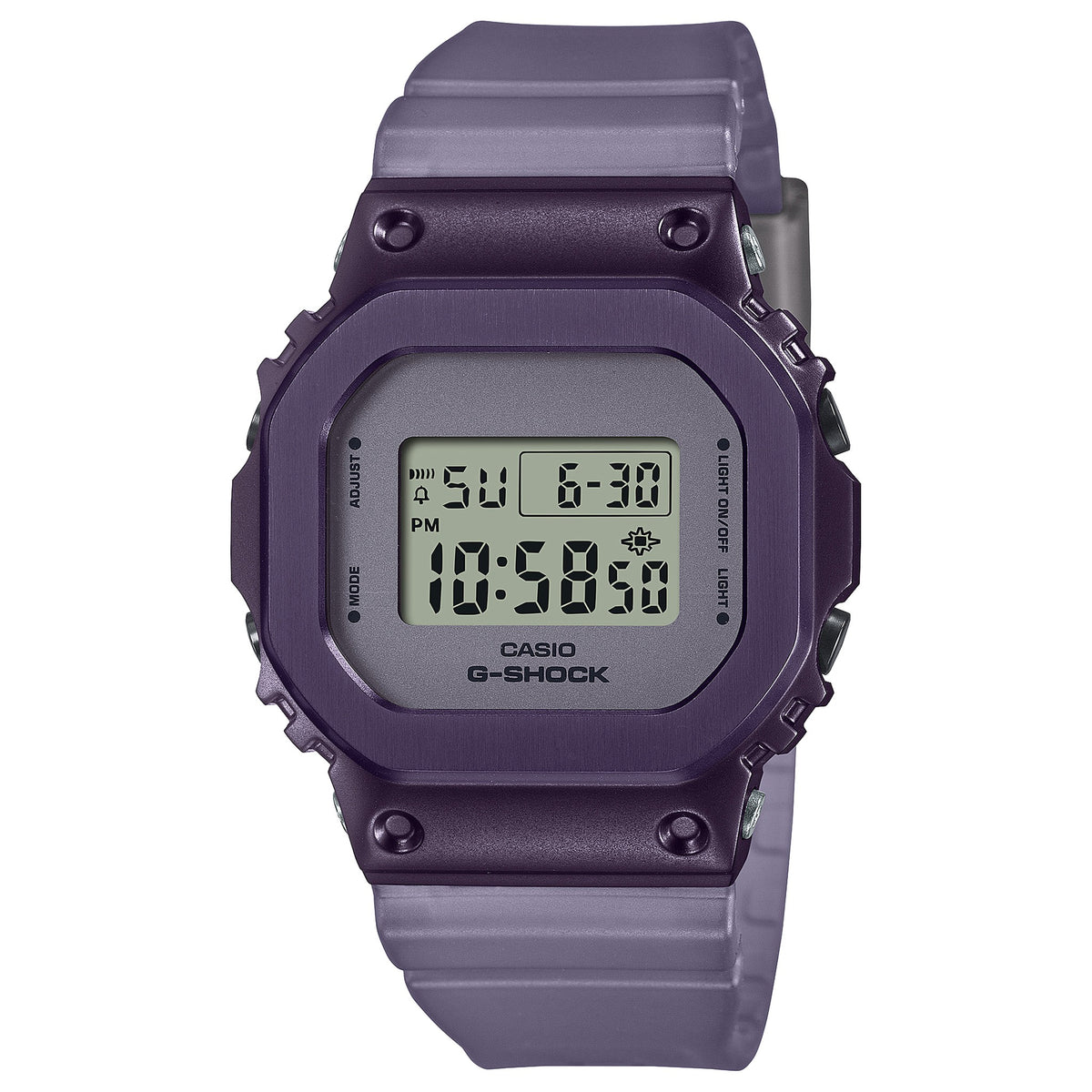 Casio G-Shock GM-S5600MF-6 Damenuhr Lila