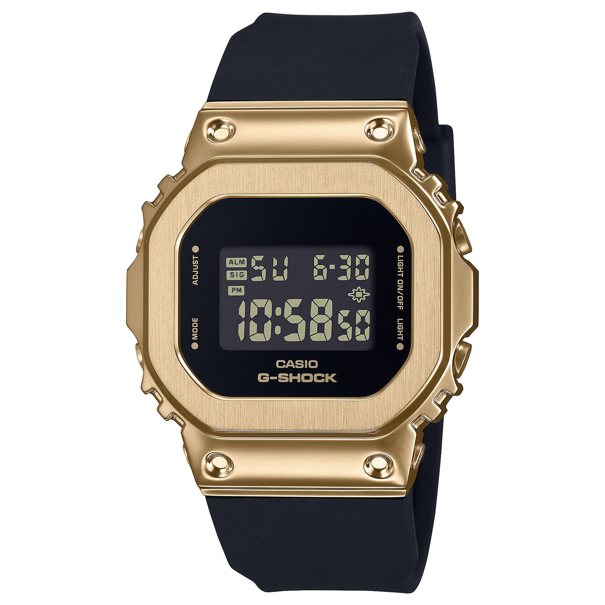 Casio G-Shock GM-S5600UGB-1 Damenuhr Gold Schwarz