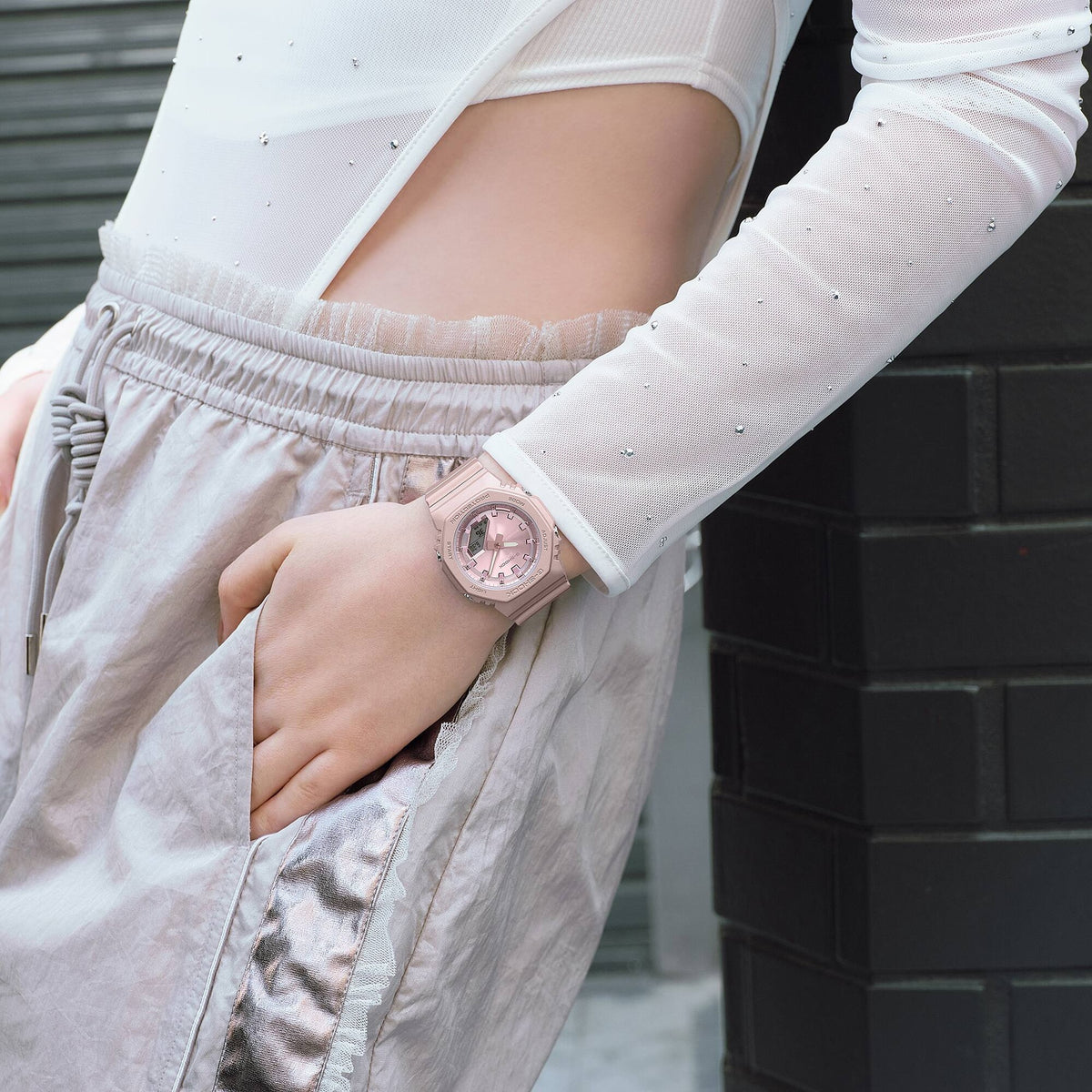 Casio G-Shock GMA-P2100ST-4A Damenuhr Rosa