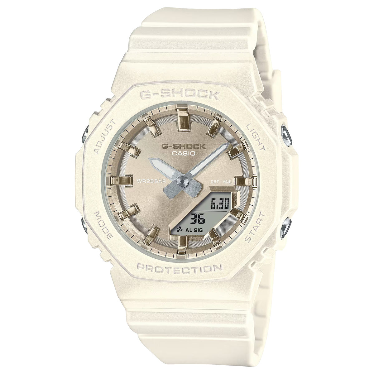 Casio G-Shock GMA-P2100ST-7A Damen Uhr Weiß