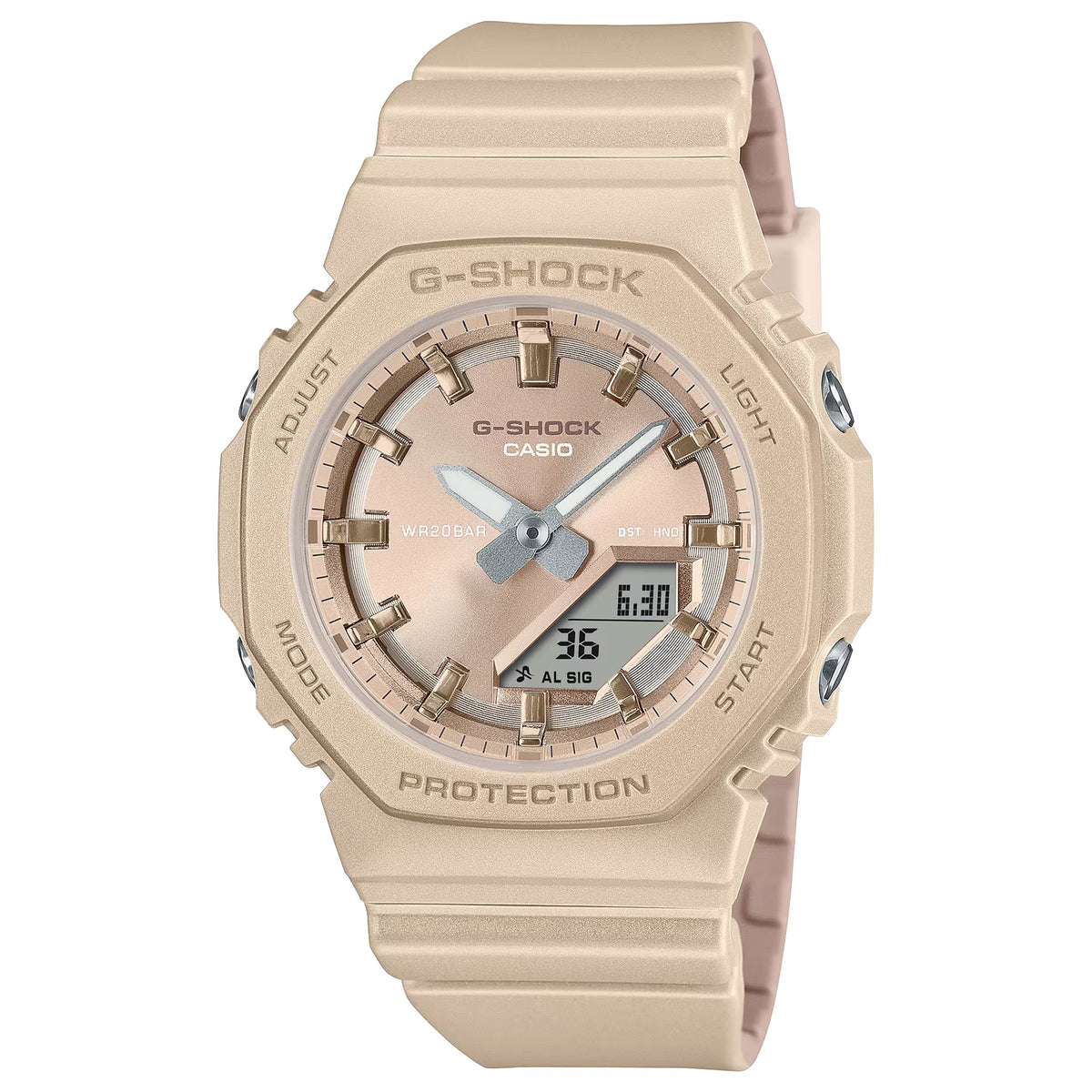 Casio G-Shock GMA-P2100ST-9A Damenuhr Beige