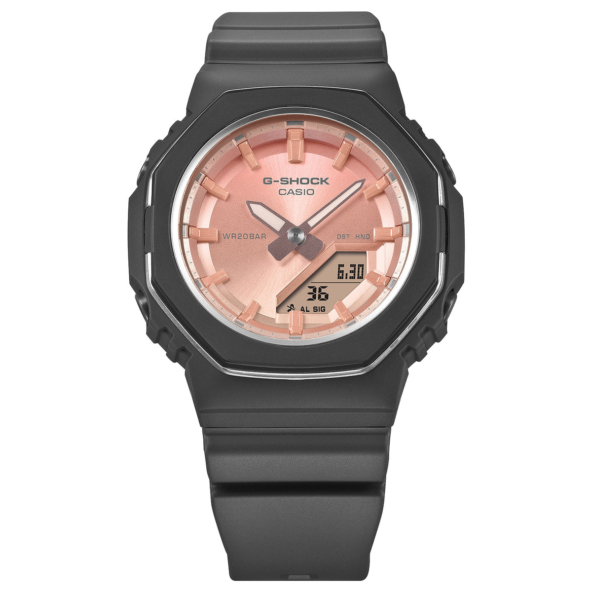 Casio G-Shock GMA-P2110SC-4A Damenuhr Schwarz Roségold
