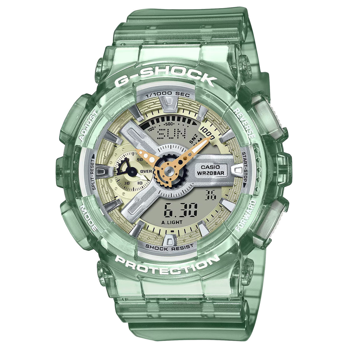 Casio G-Shock Damenuhr GMA-S110GS-3A Grün
