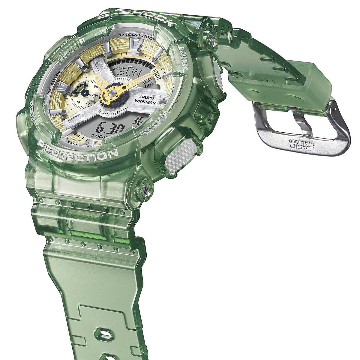 Casio G-Shock Damenuhr GMA-S110GS-3A Grün