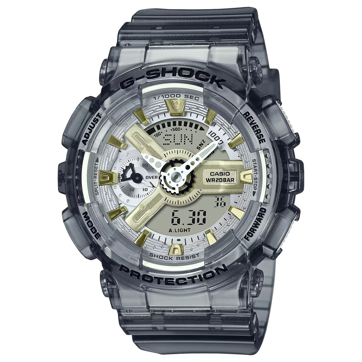 Casio G-Shock Damenuhr GMA-S110GS-8A Grau