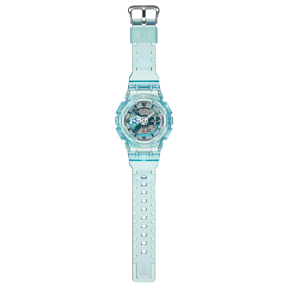 Casio G-Shock GMA-S110VW-2A Damenuhr Transparent Blau