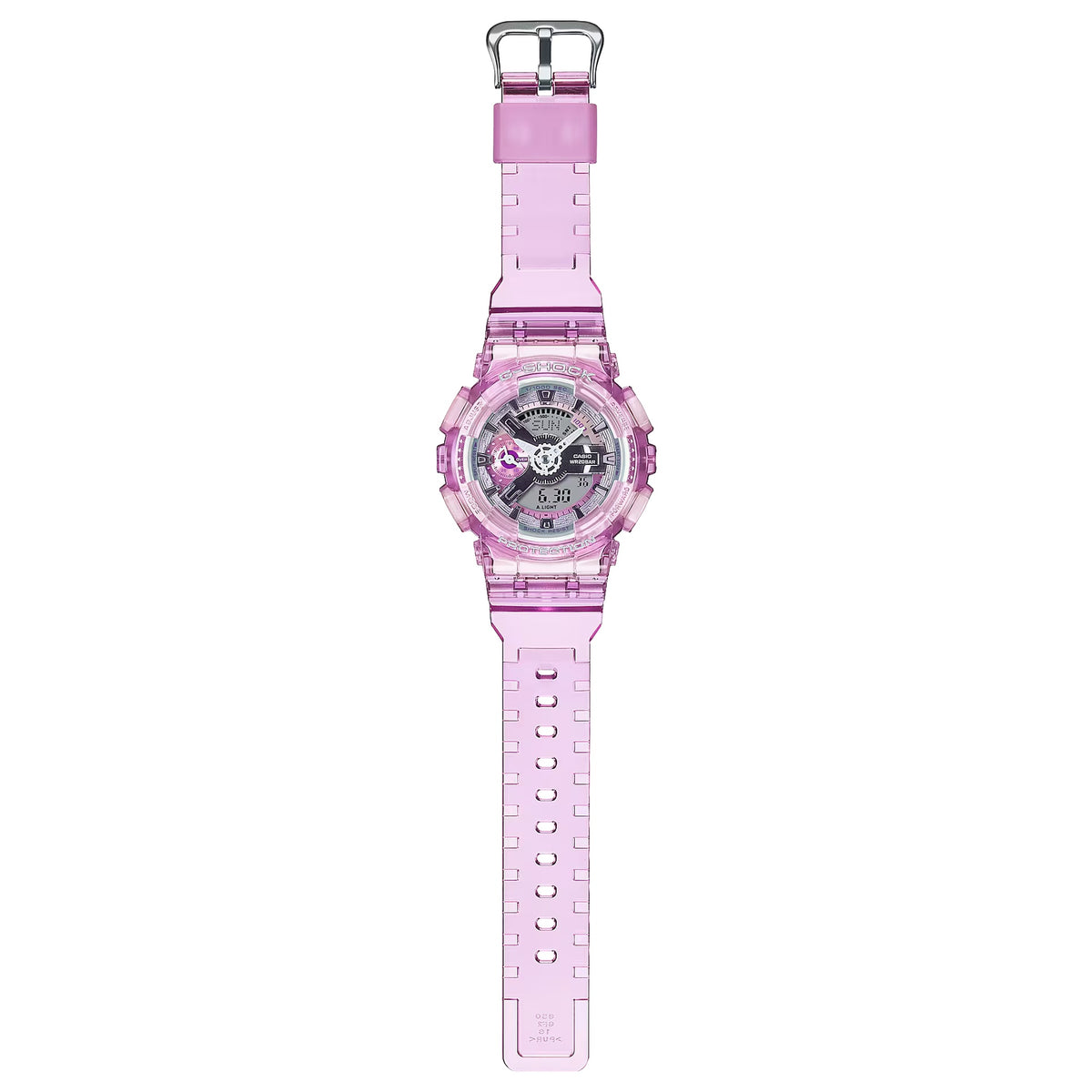 Casio G-Shock GMA-S110VW-4A Damenuhr Transparent Roségold