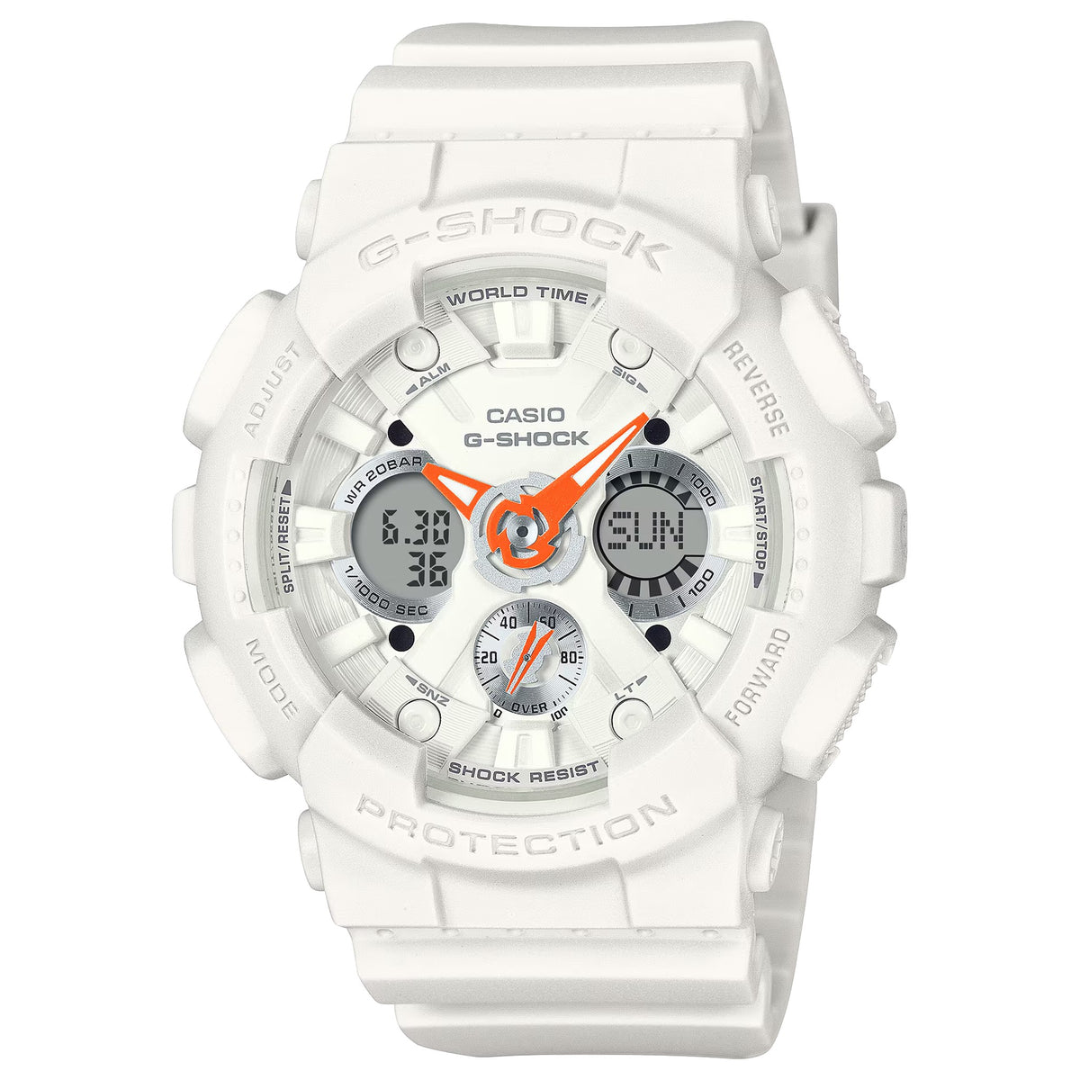 Casio G-Shock GMA-S120SA-7A1 Damenuhr Weiß