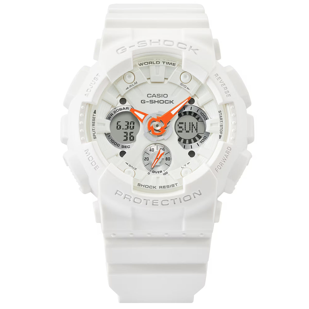 Casio G-Shock GMA-S120SA-7A1 Damenuhr Weiß