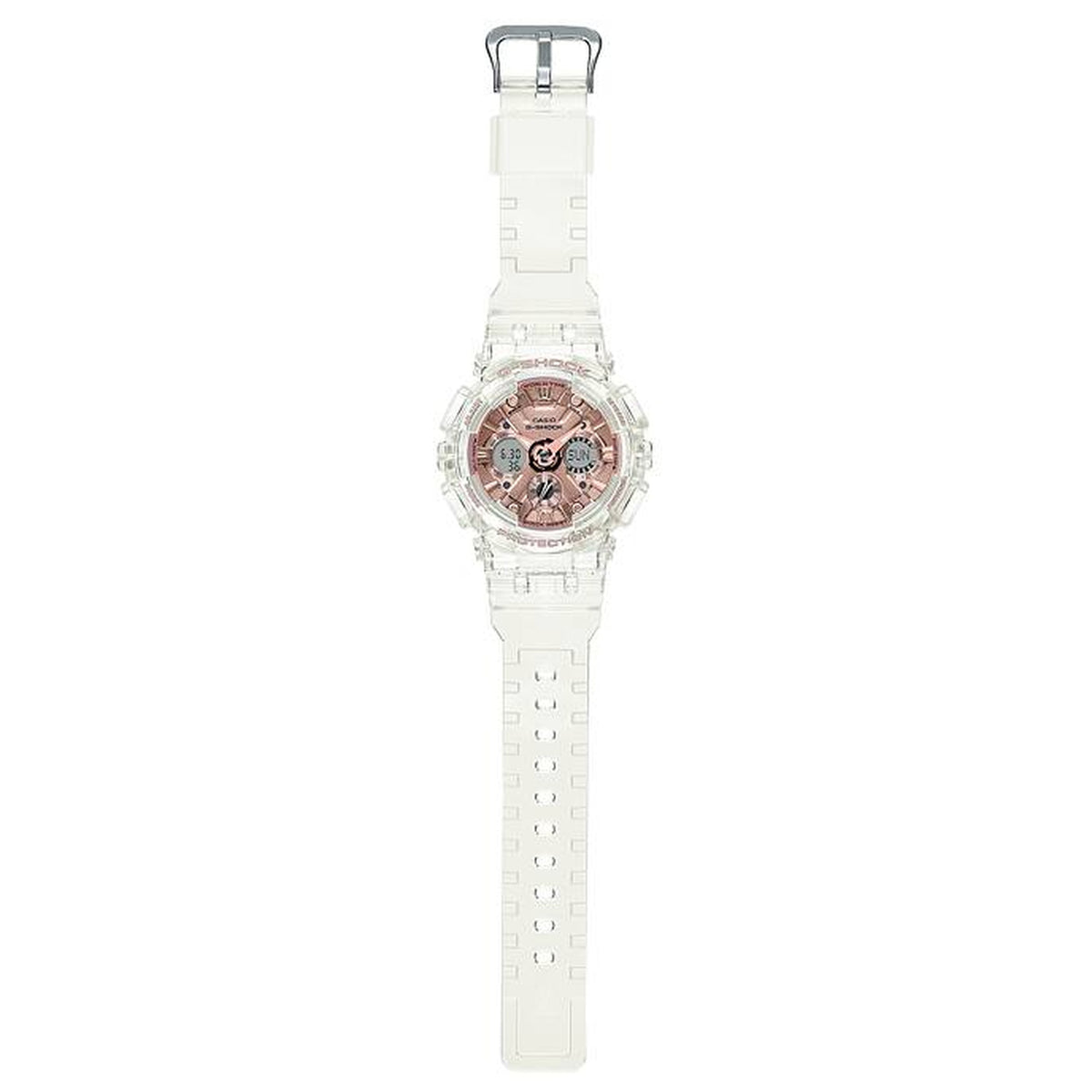 Casio G-Shock Uhr GMA-S120SR-7A Damen Transparent Roségold