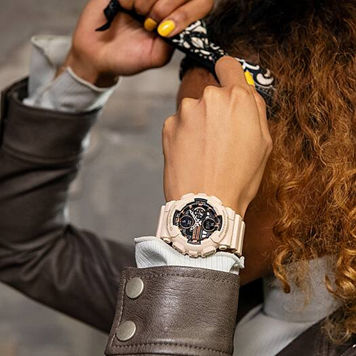 Casio G-Shock GMA-S140M-4A Damen Uhr Rose Schwarz