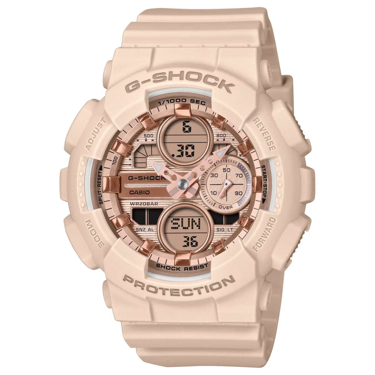 Casio G-Shock Damenuhr GMA-S140PG-4A Roségold