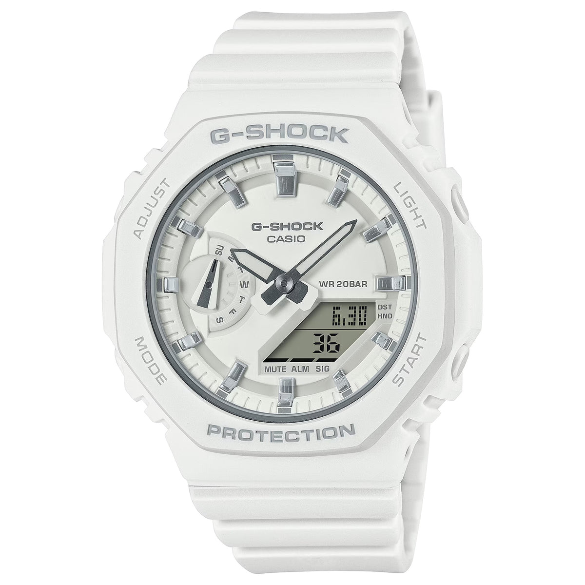 Casio G-Shock GMA-S2100-7A Damenuhr Weiß