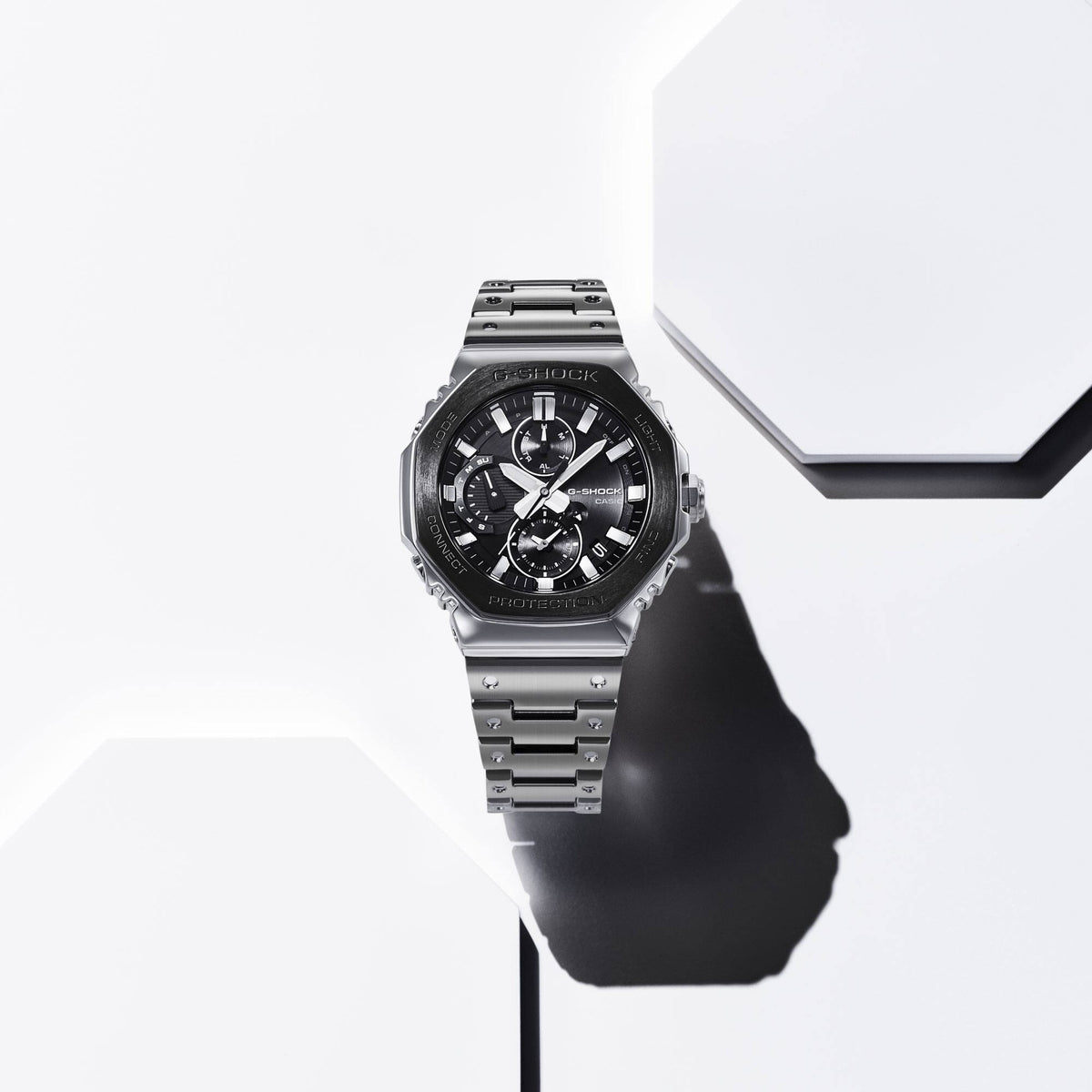 Casio G-Shock Herrenuhr GMC-B2100BT-1A Silber Schwarz