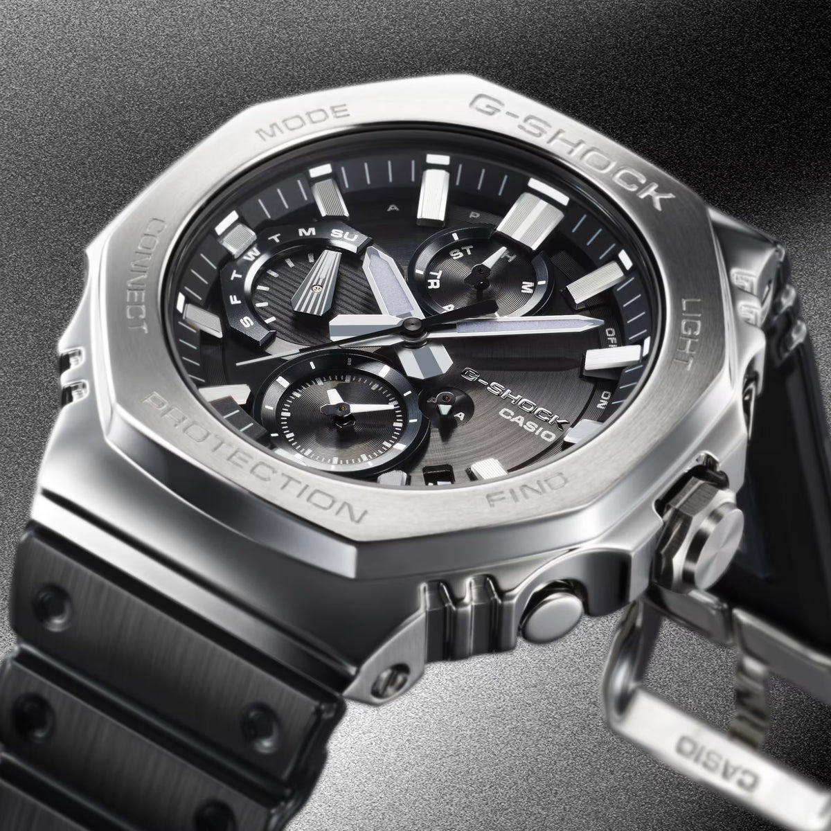 Casio G-Shock GMC-B2100Y-1A Herrenuhr Silber Schwarz