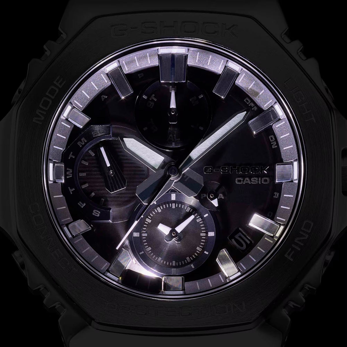 Casio G-Shock GMC-B2100Y-1A Herrenuhr Silber Schwarz