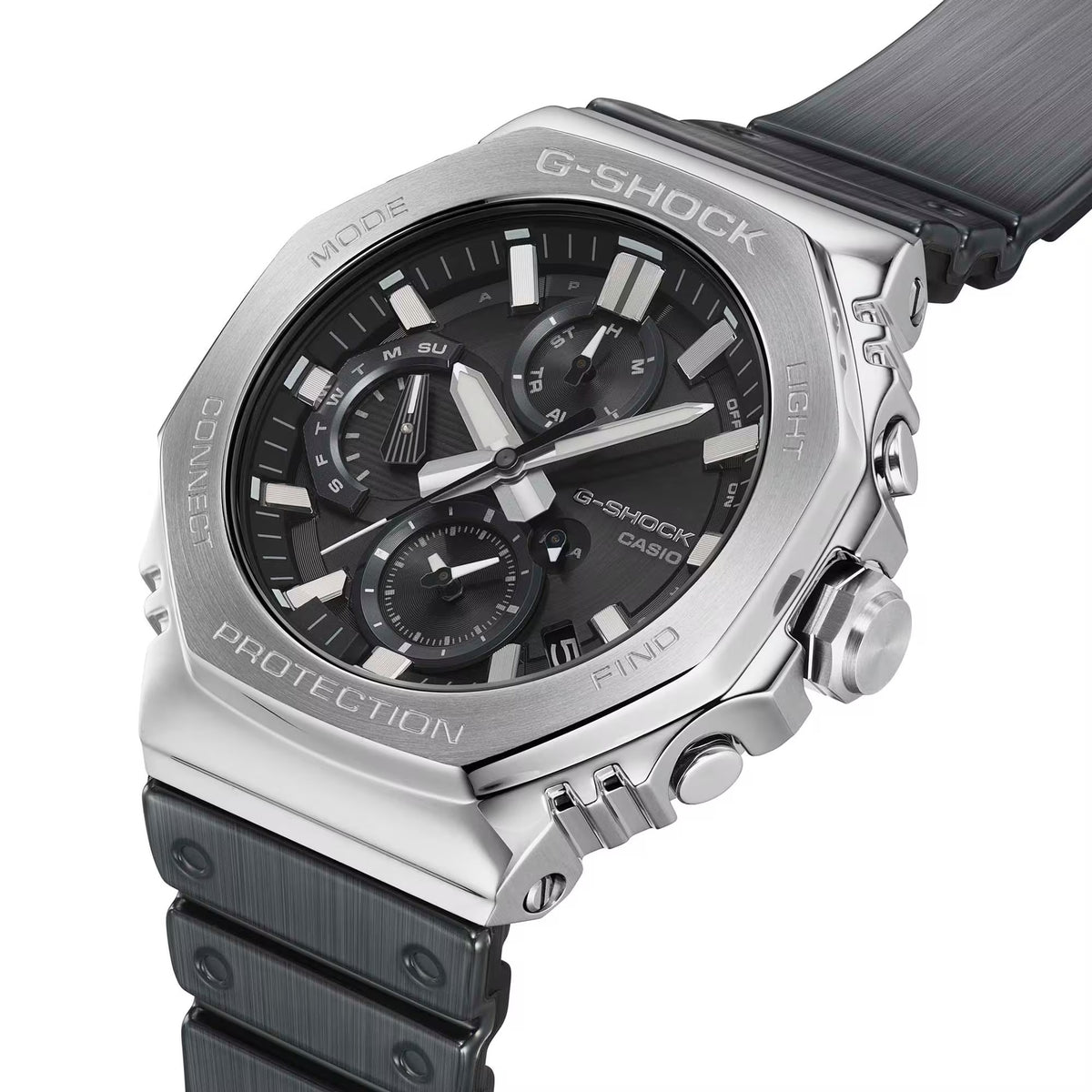Casio G-Shock GMC-B2100Y-1A Herrenuhr Silber Schwarz