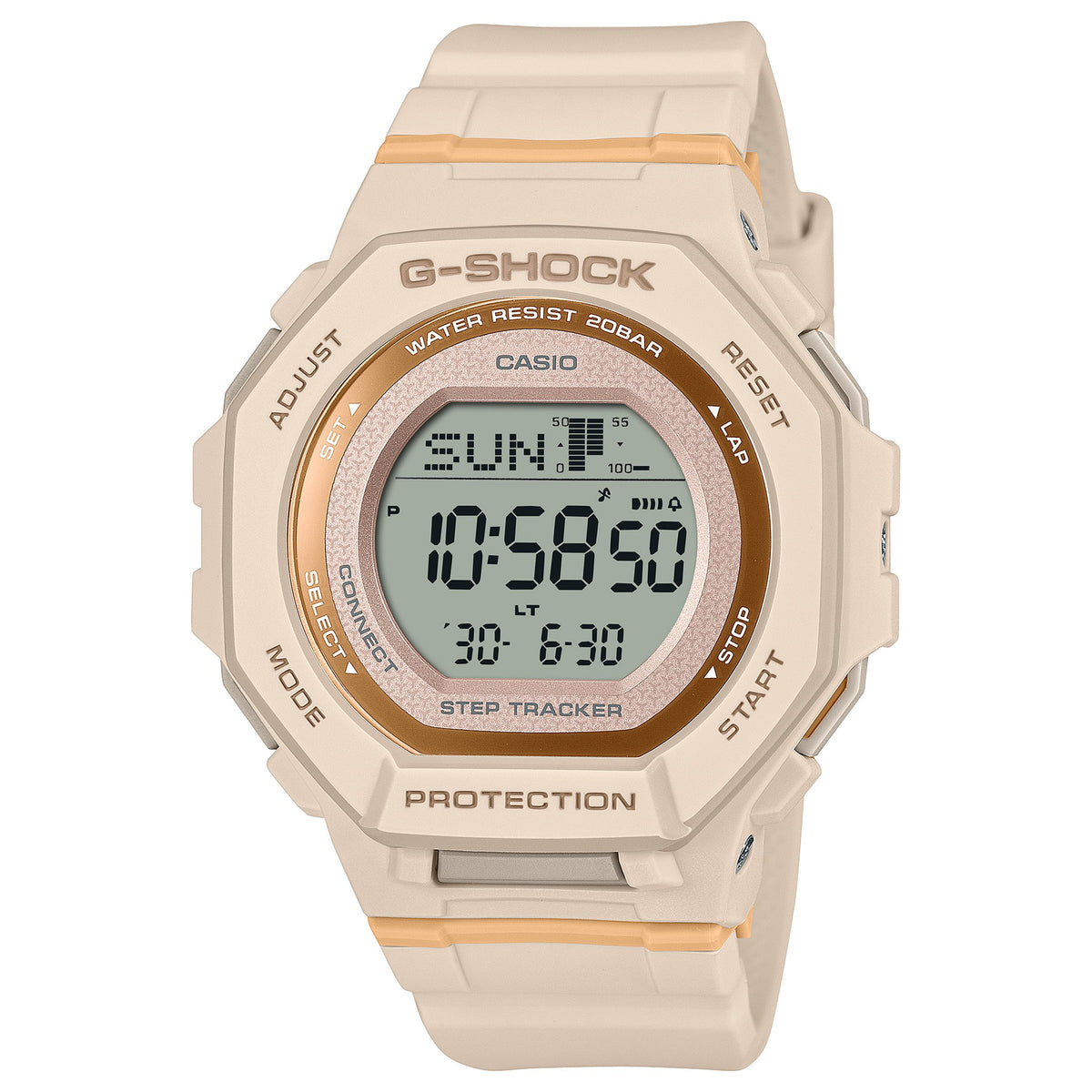 Casio G-Shock GMD-B300-4 Damenuhr Beige