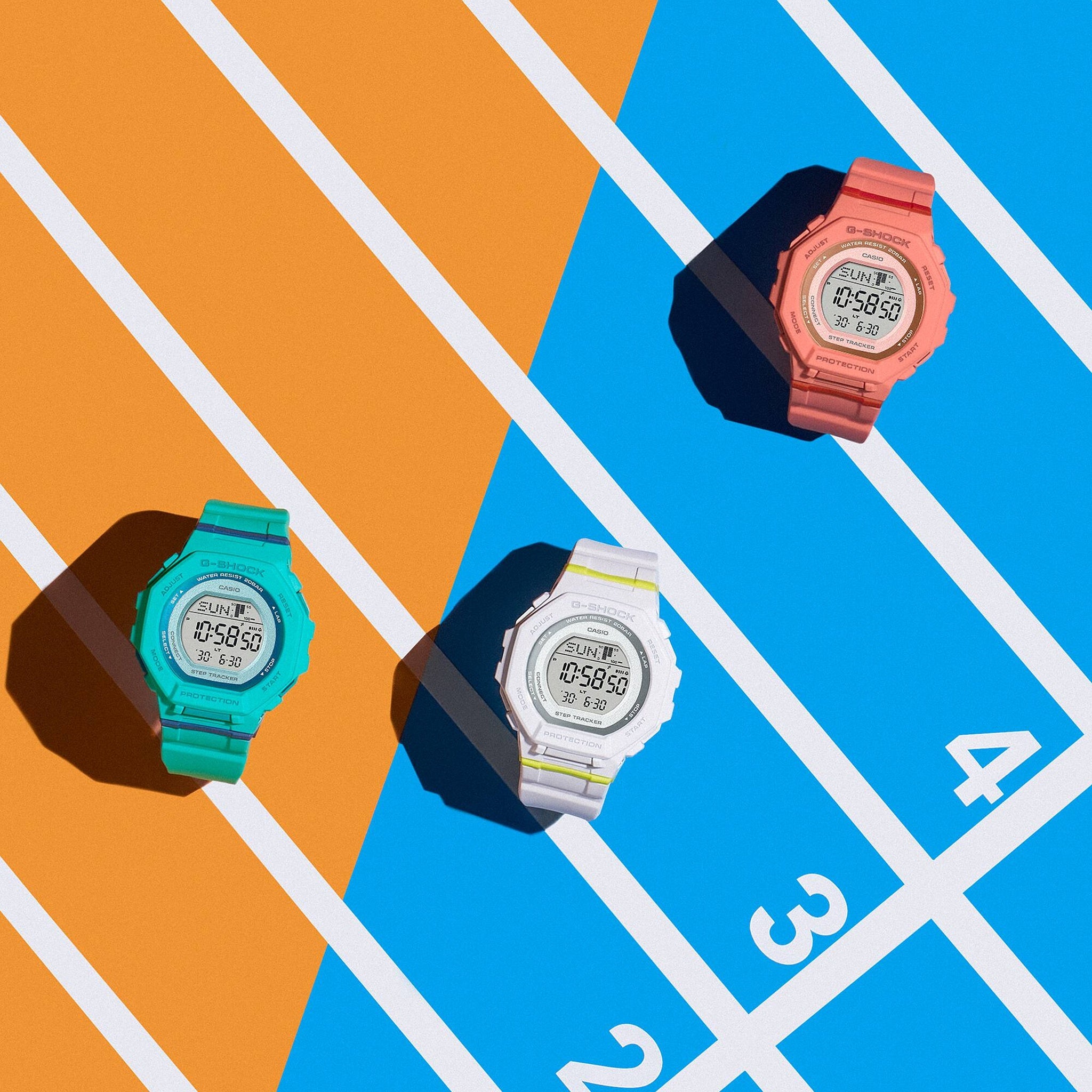 Casio G-Shock GMD-B300SC-2 Damenuhr Blau