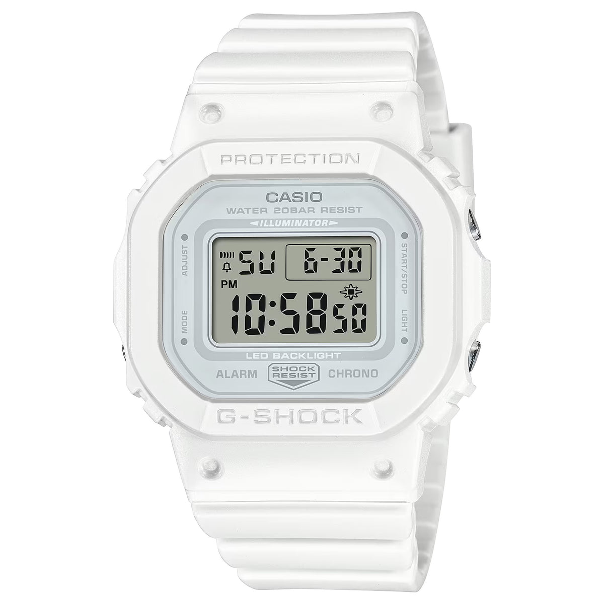 Casio G-Shock GMD-S5600BA-7 Damenuhr Weiß