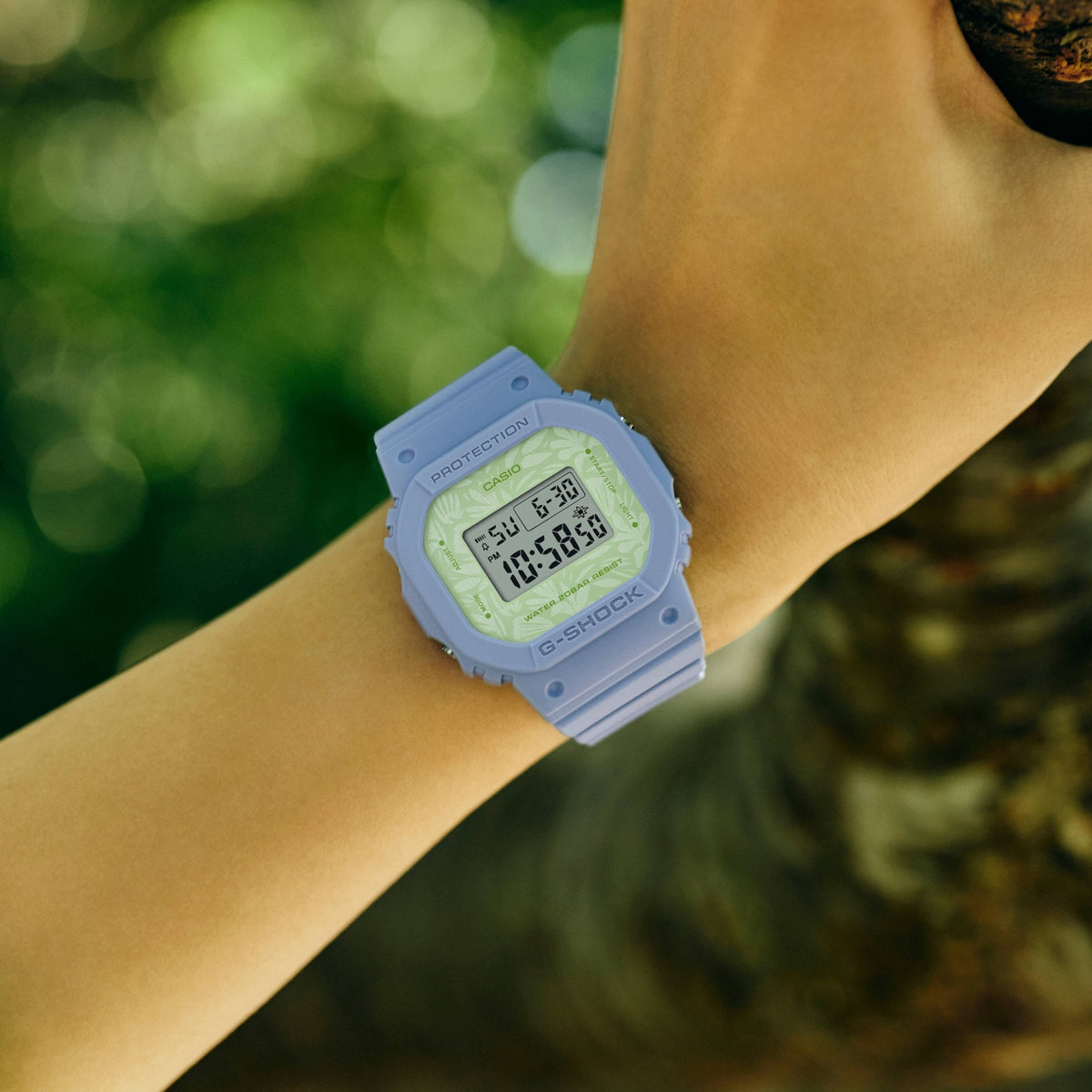 Casio G-Shock GMD-S5600NC-2 Damenuhr Blau Grün