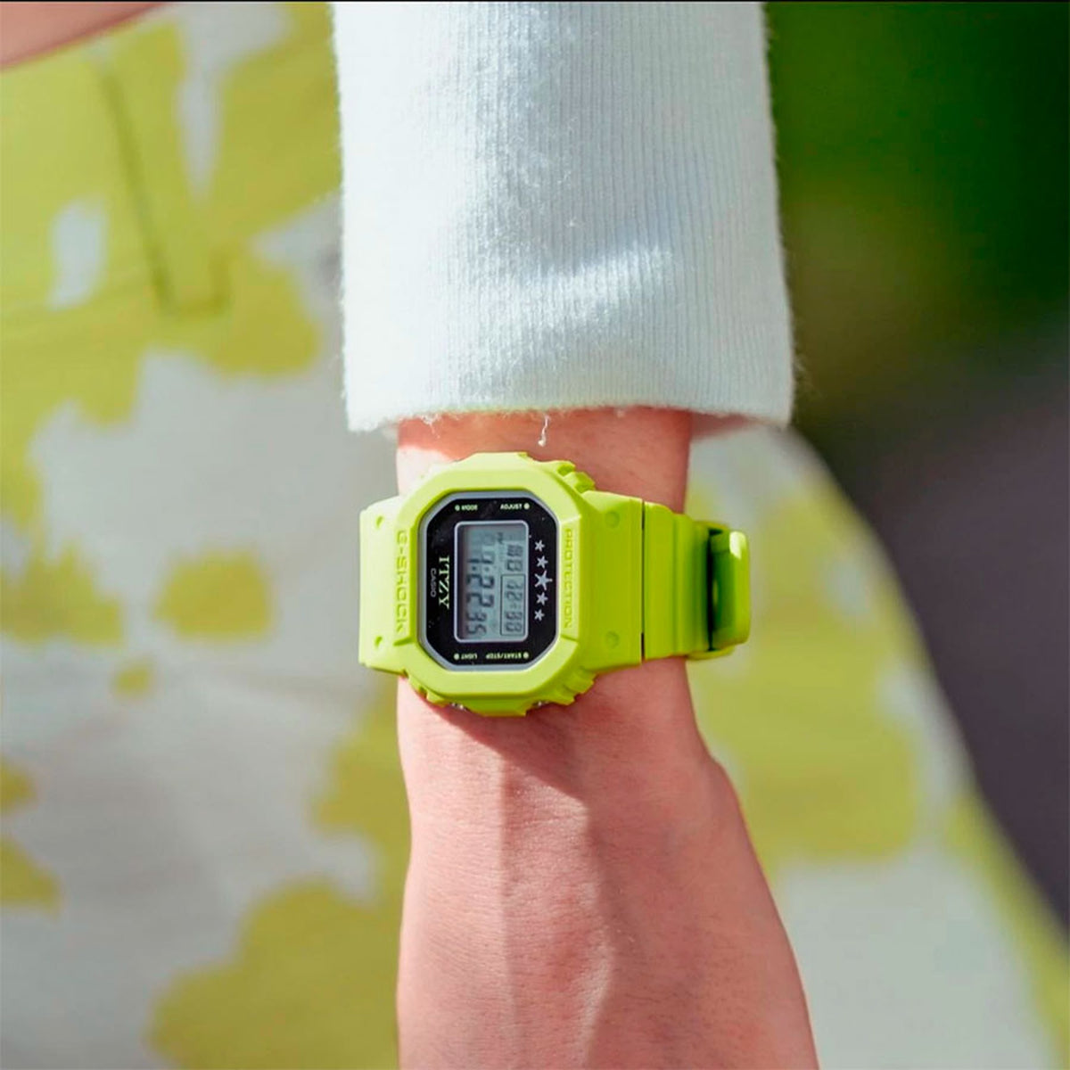 Casio G-Shock GMD-S5610IT-3 Damenuhr Grün ITZY