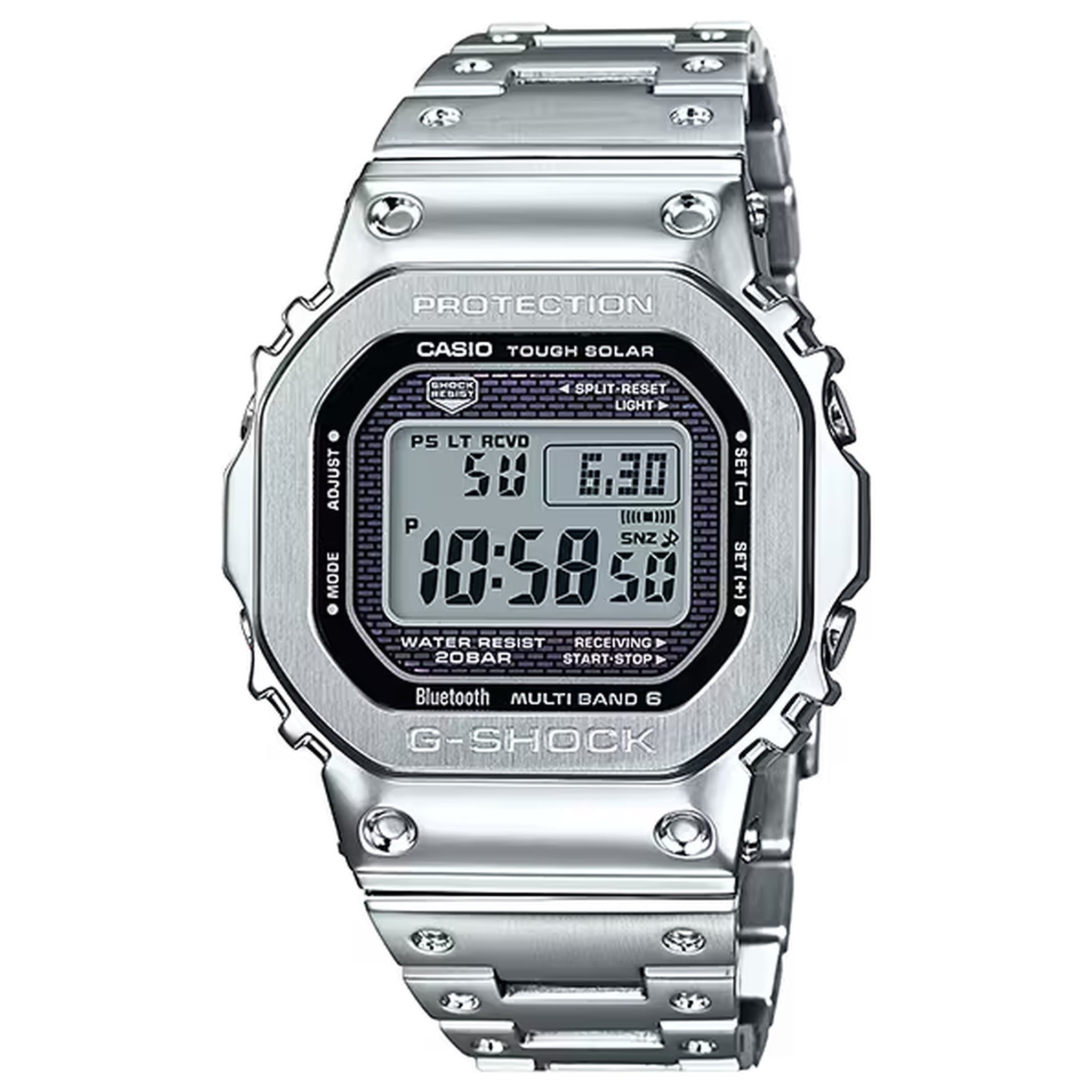 Casio G-Shock GMW-B5000D-1 Men's Silver Watch