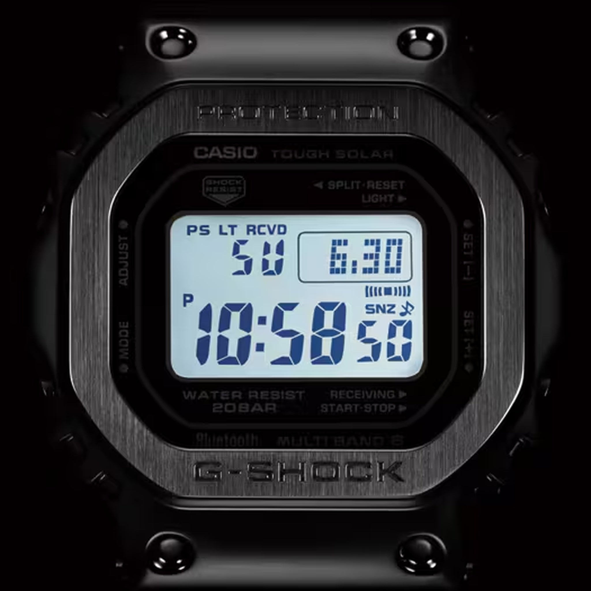 Casio G-Shock GMW-B5000D-1 Men's Silver Watch