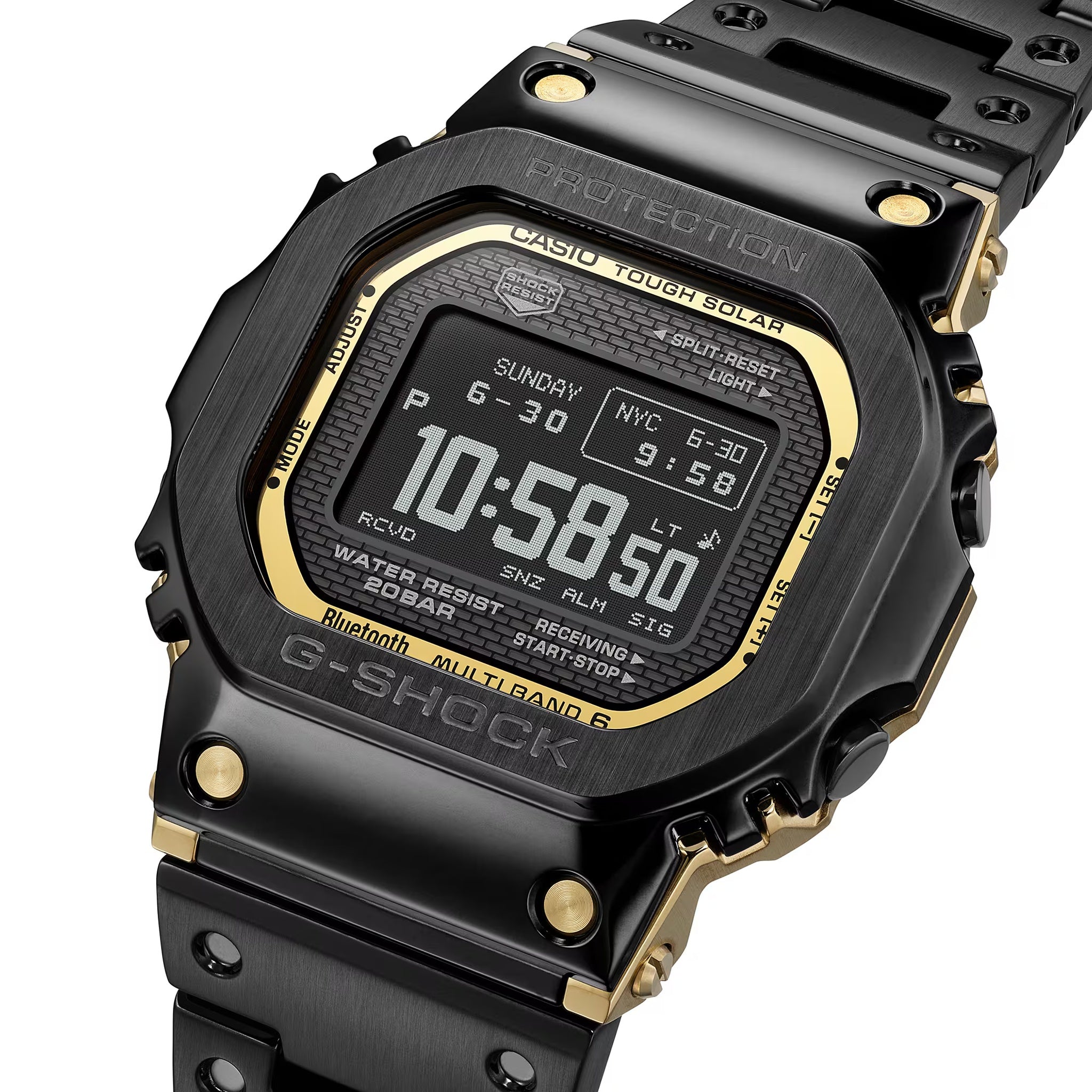 Montre Casio G-Shock GMW-BZ5000BD-1 Homme Noir Doré