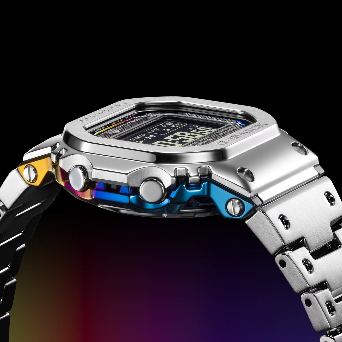Casio G-Shock GMW-BZ5000RC-1 Herrenuhr Silber Mehrfarbig