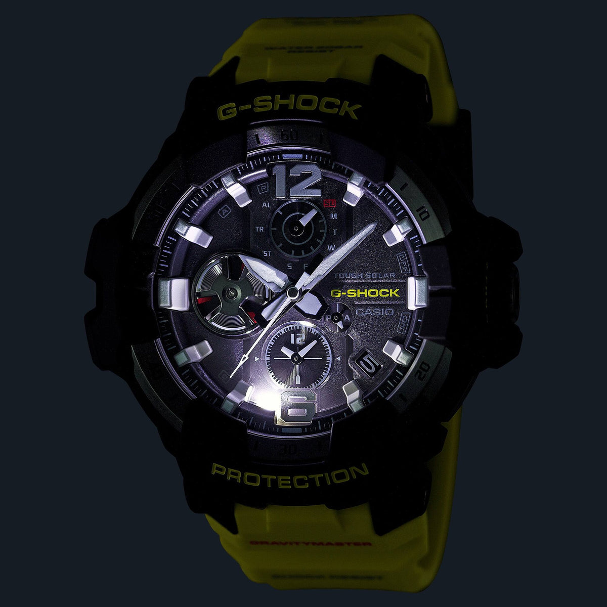 Casio G-Shock GR-B300RY-1A9 Herrenuhr Schwarz Gelb