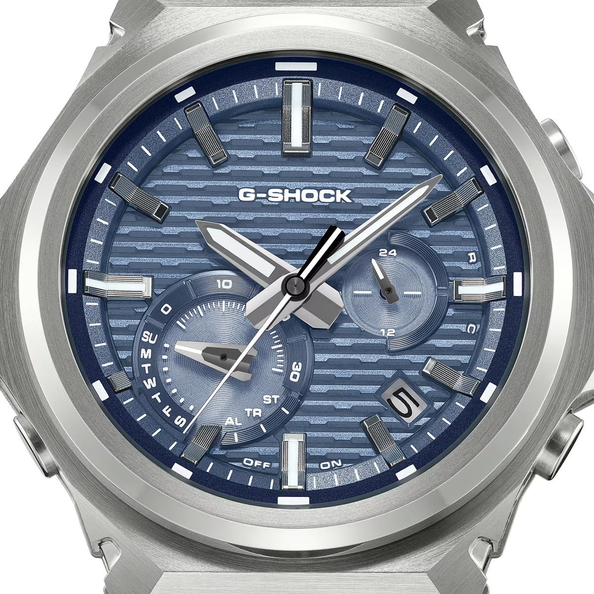 Casio G-Shock G-Steel GST-B1000-2A Blue Solar Watch