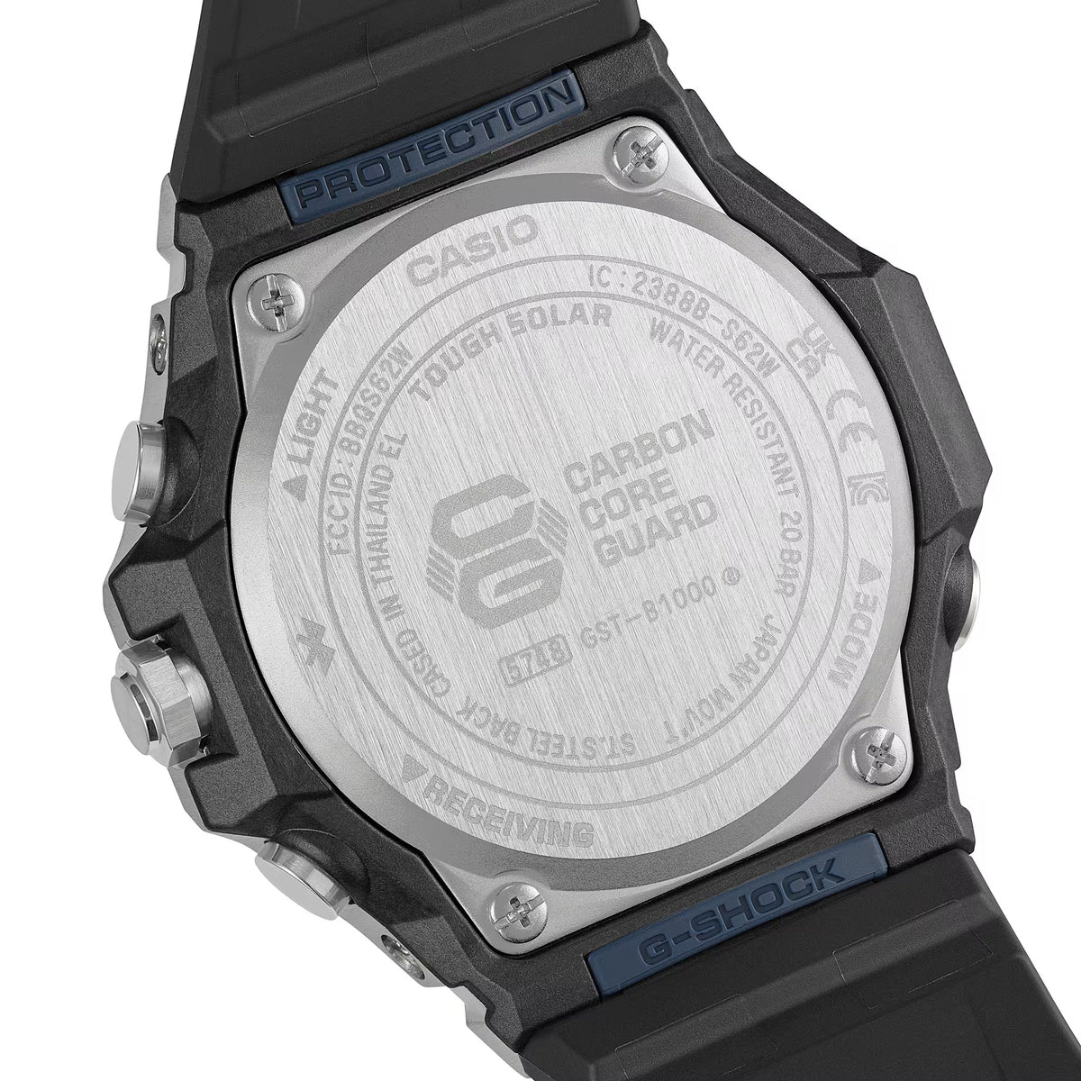 Casio G-Shock G-Steel GST-B1000-2A Blue Solar Watch