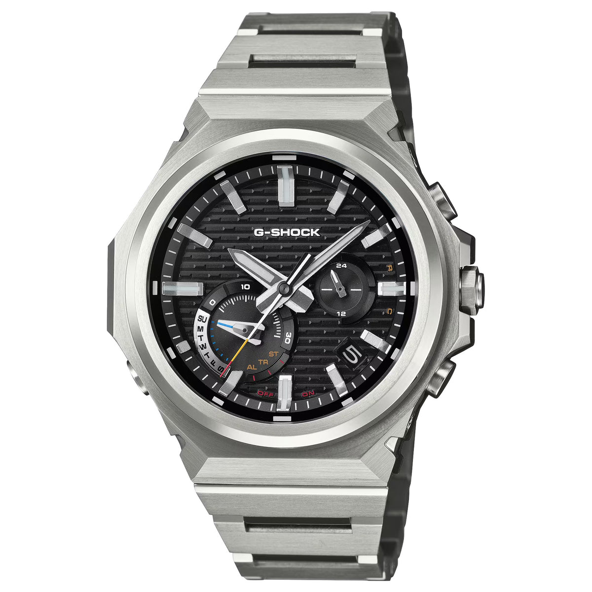 Casio G-Shock GST-B1000D-1A Herrenuhr Silber Schwarz
