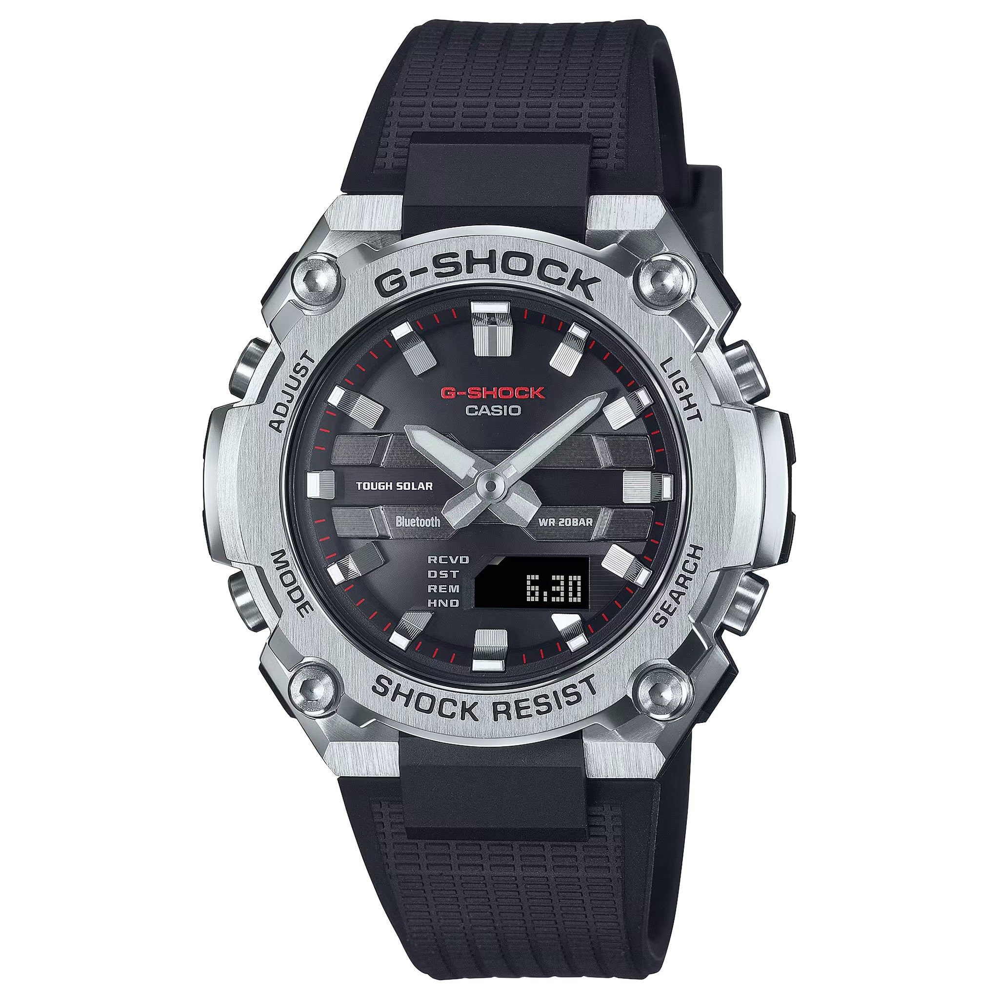Montre Casio G-Shock GST-B600-1A Homme Argenté Noir