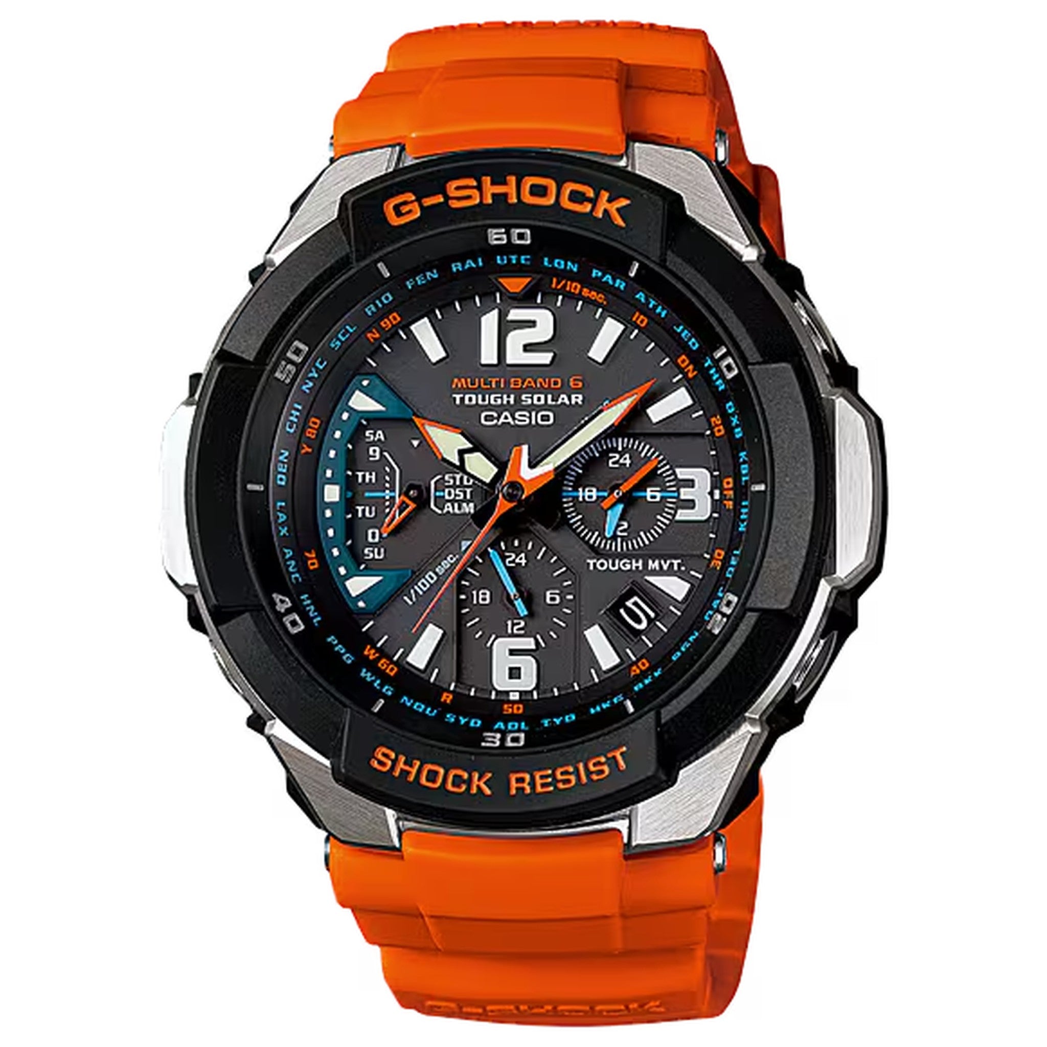 Casio G-Shock GW-3000M-4A Herrenuhr Schwarz Orange