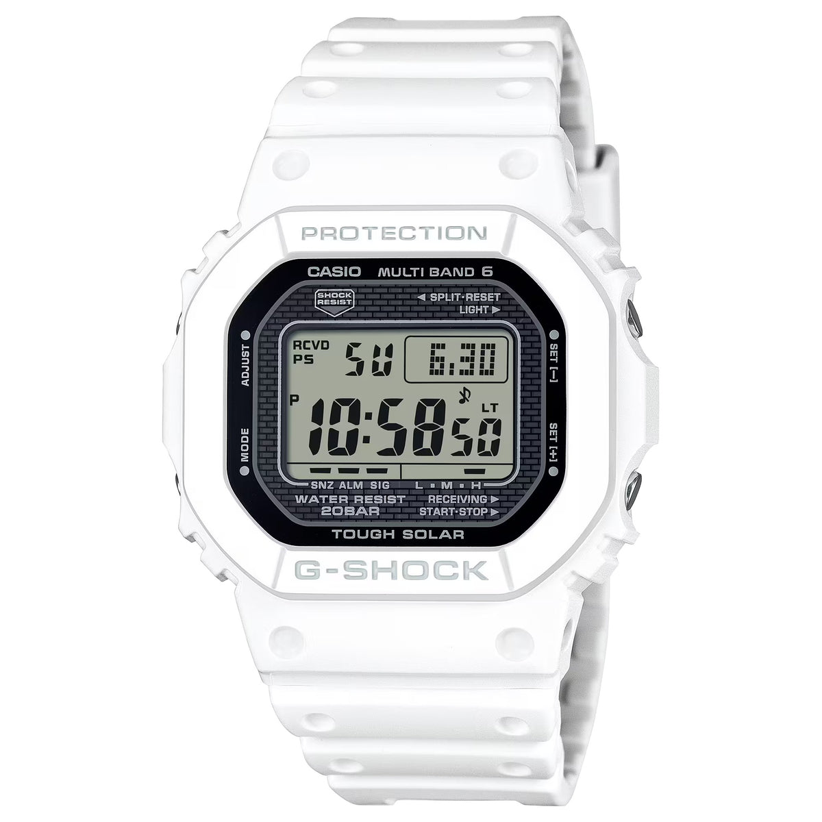 Montre Casio G-Shock GW-5000HS-7 Homme Blanc Noir