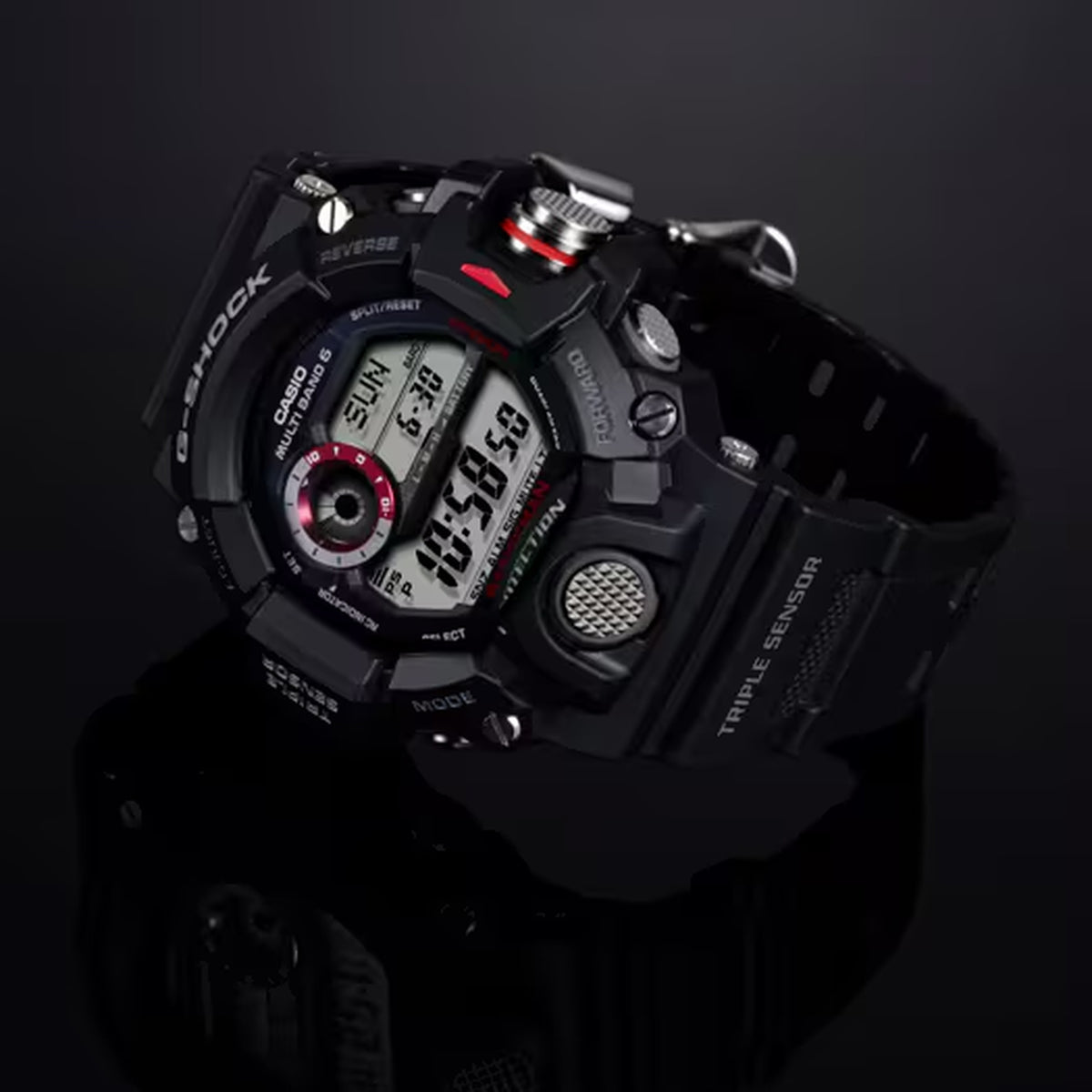 Casio G-Shock GW-9400-1 Men's Watch Black Red