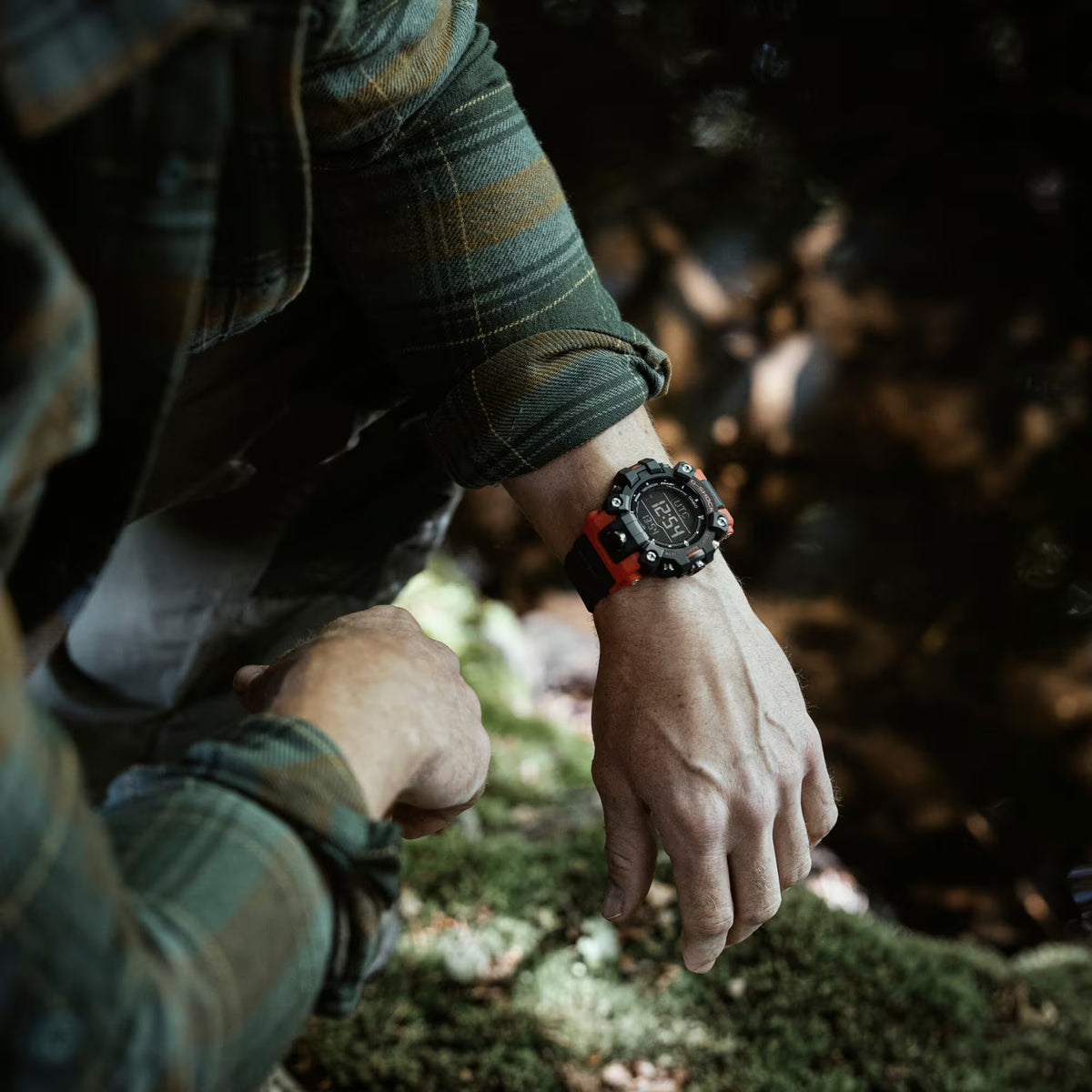 Casio G-Shock GW-9500-1A4 Herrenuhr Rot Schwarz