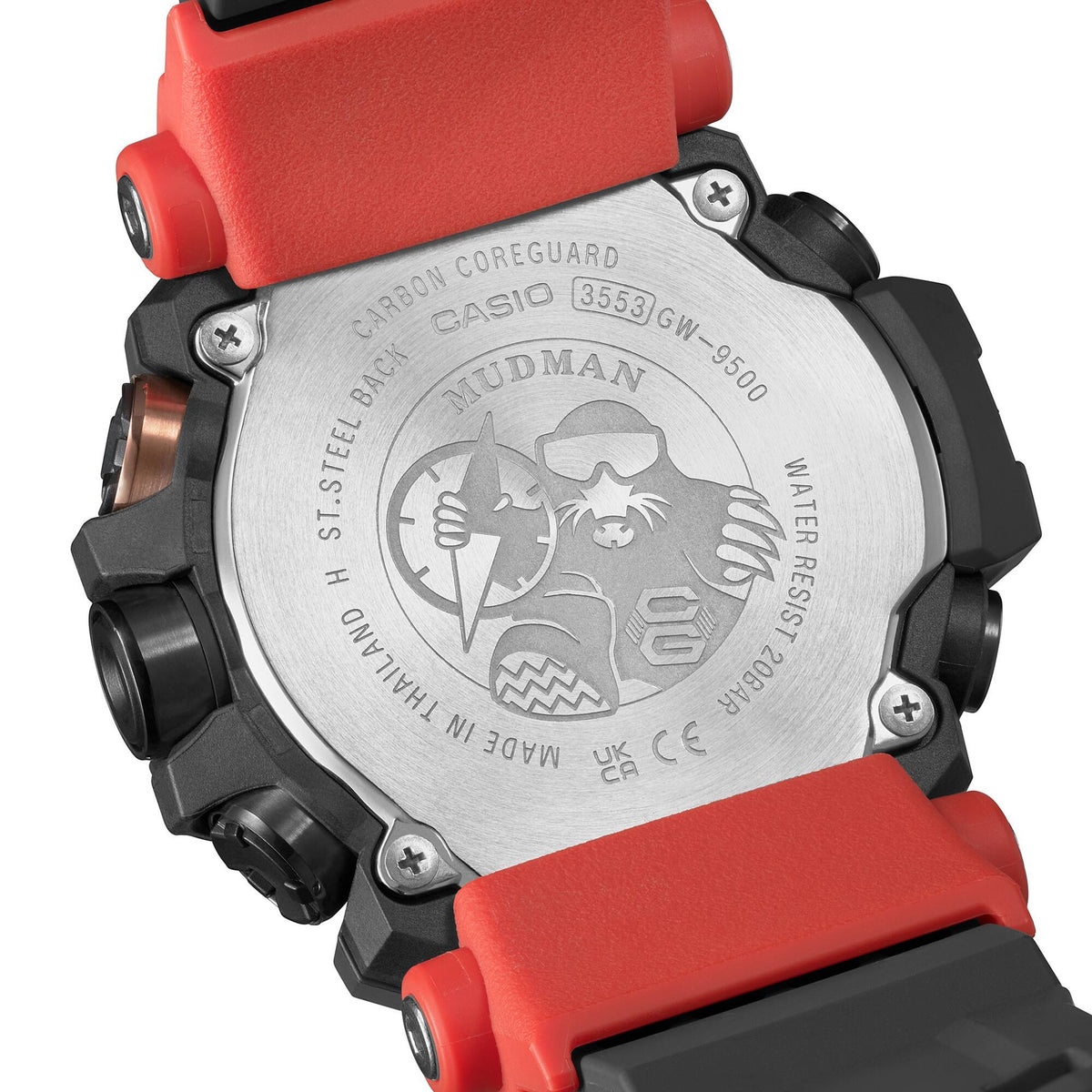 Casio G-Shock GW-9500-1A4 Herrenuhr Rot Schwarz