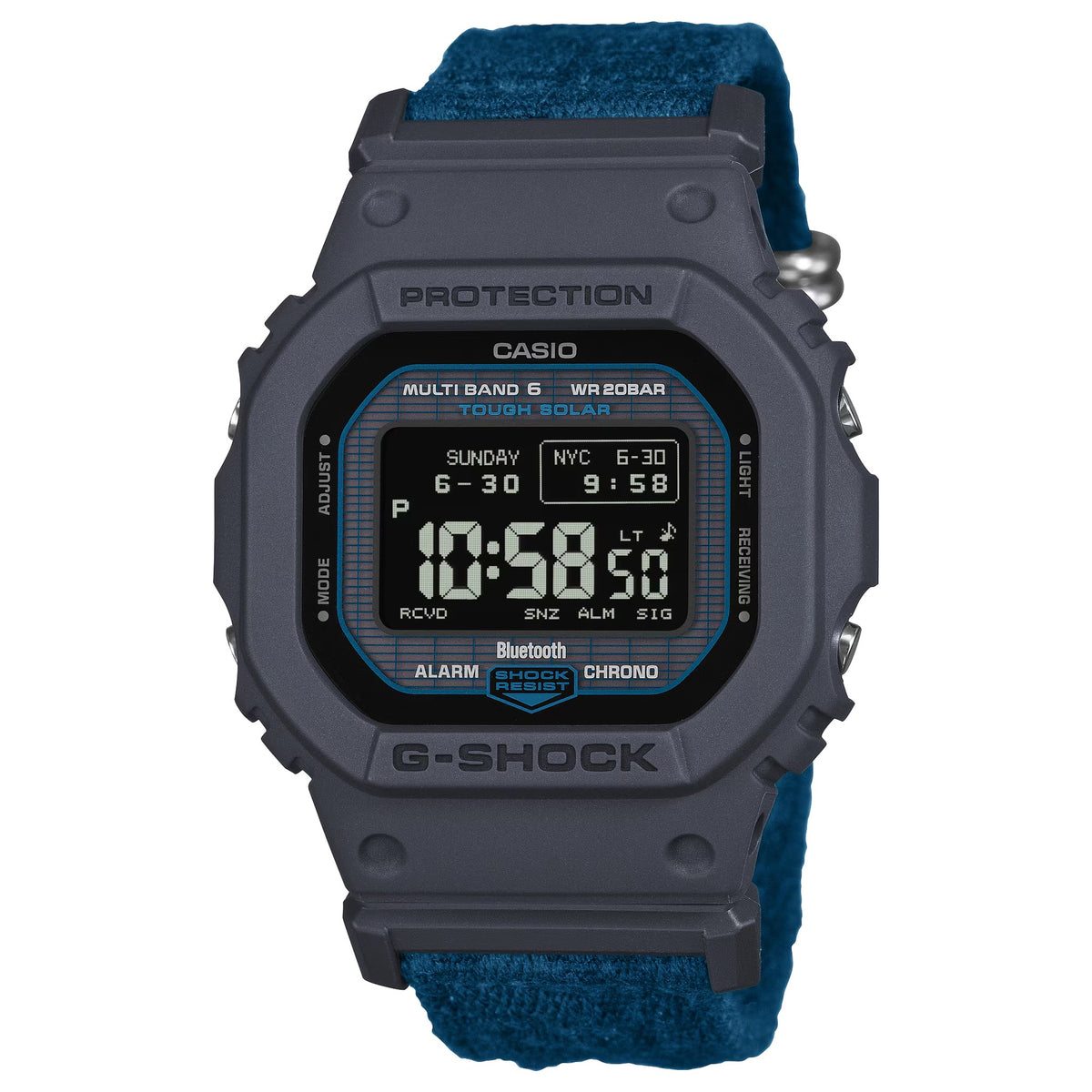Casio G-Shock GW-BX5600CBG-2 Men's Black Blue Watch