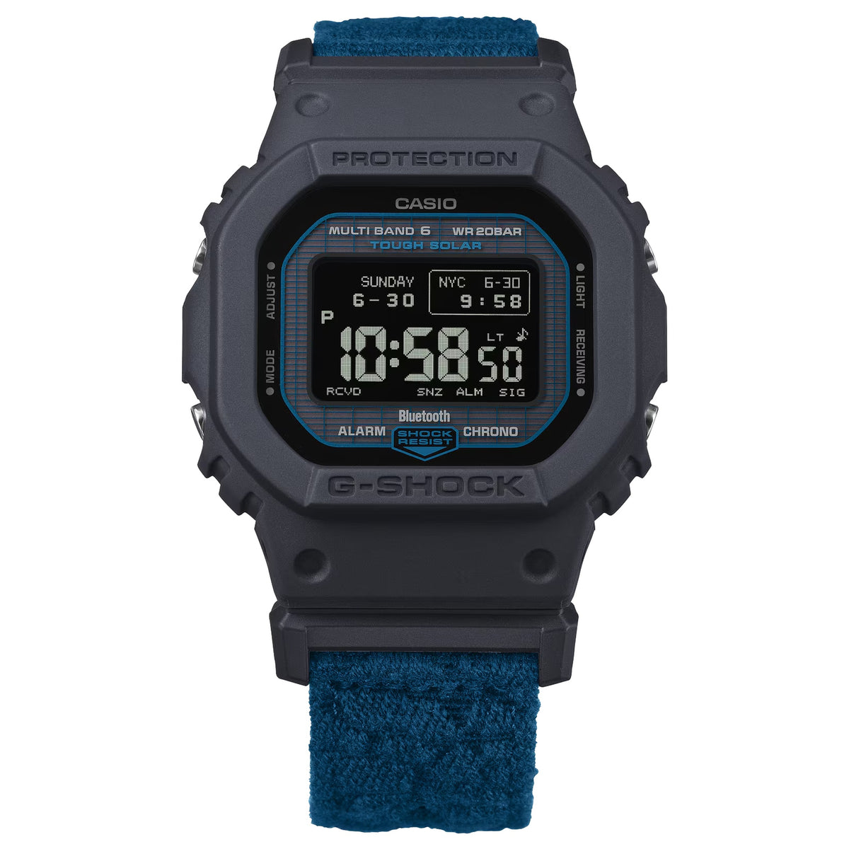 Casio G-Shock GW-BX5600CBG-2 Men's Black Blue Watch