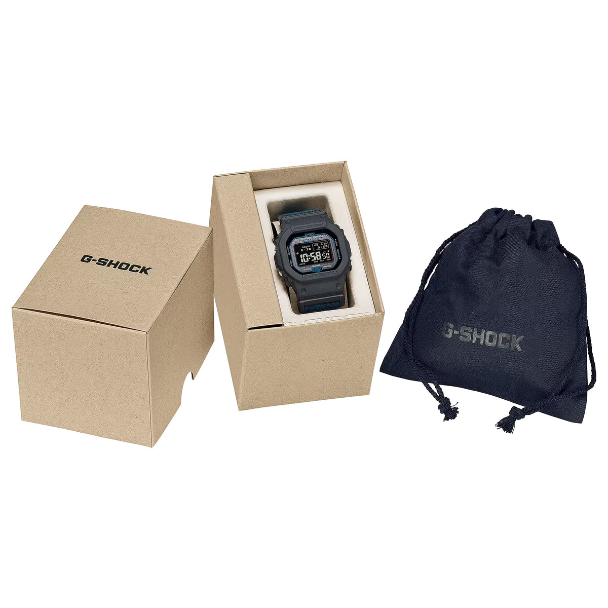 Casio G-Shock GW-BX5600CBG-2 Men's Black Blue Watch