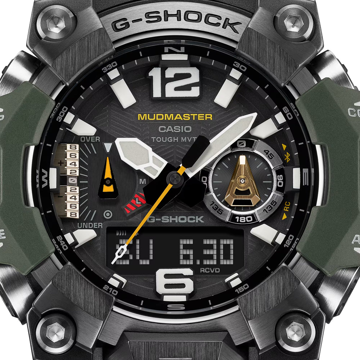 Casio G-Shock GWG-B1000-3A Herrenuhr Schwarz Grün