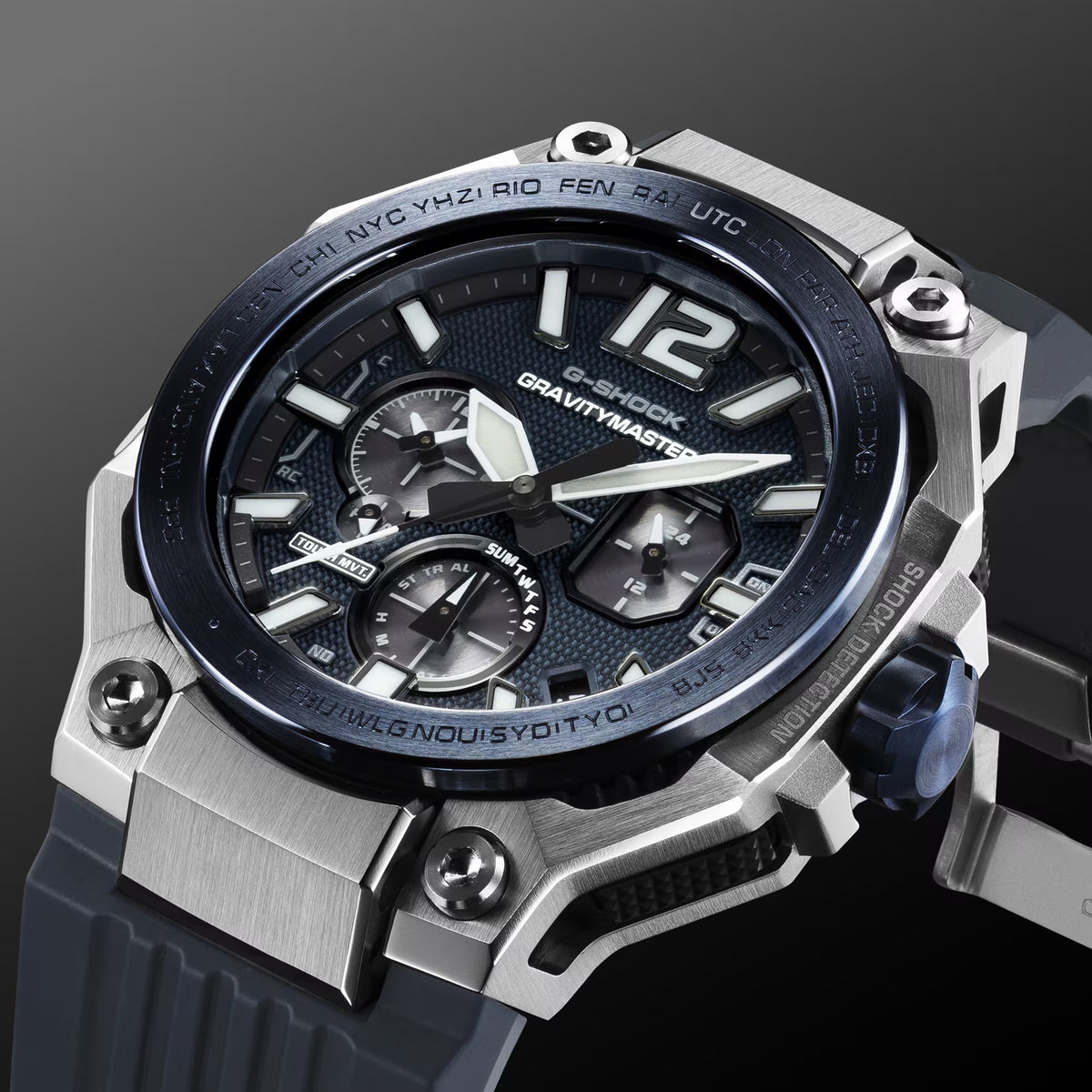 Casio G-Shock Gravitymaster GWR-B3000A-2A Solar Radio-Controlled Watch Blue