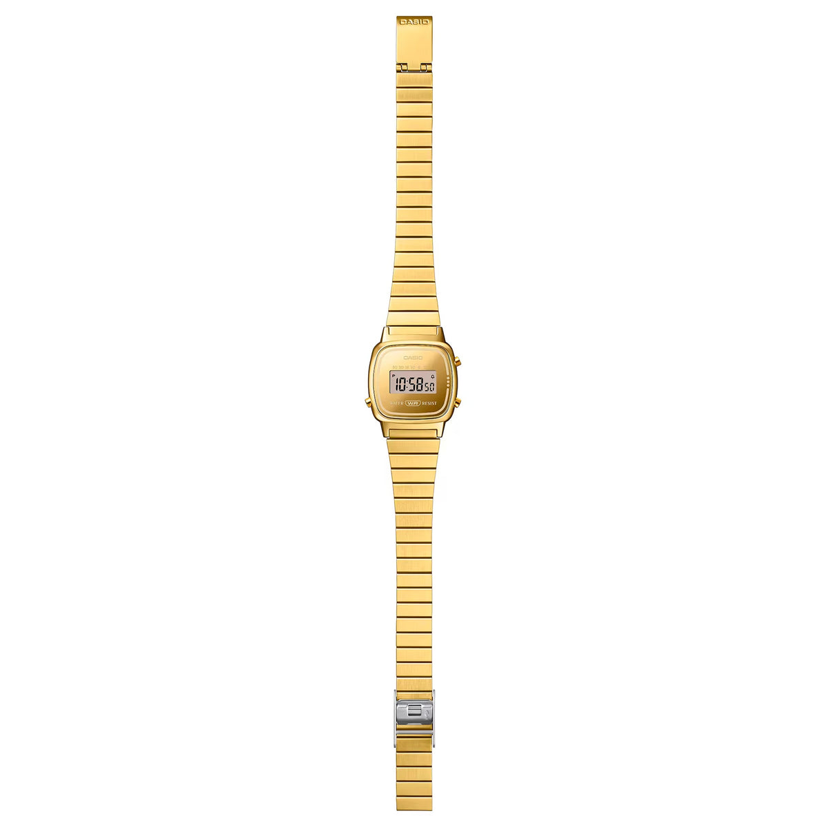 Montre Casio Vintage LA670WEGS-9A Digitale Doré Femme