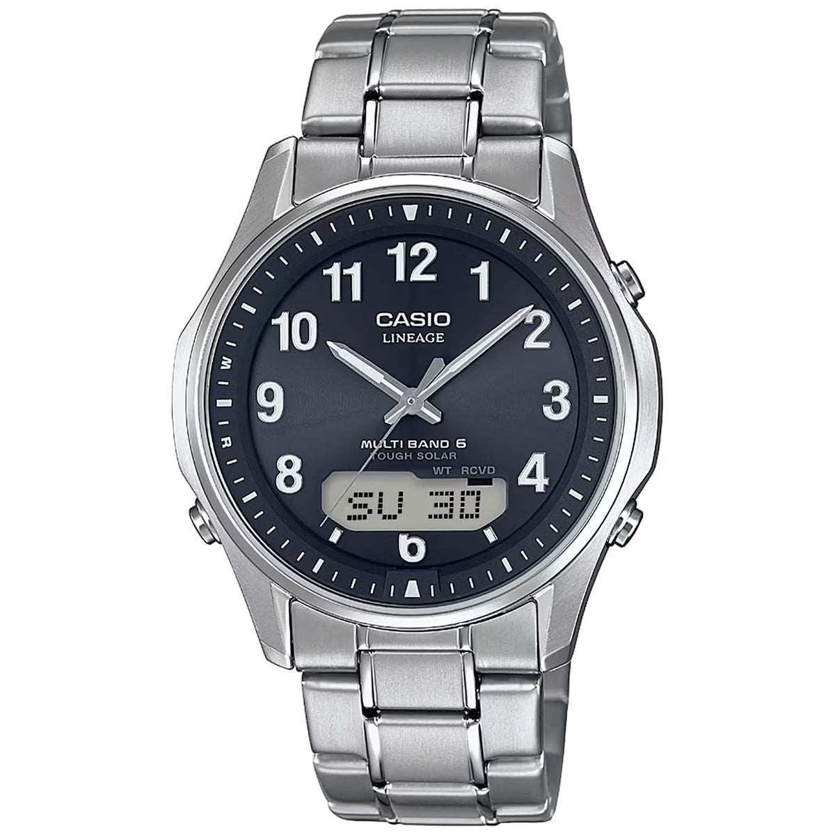 Casio Lineage LCW-M100TSE-1A2 Titanium Solar Radio-Controlled Watch