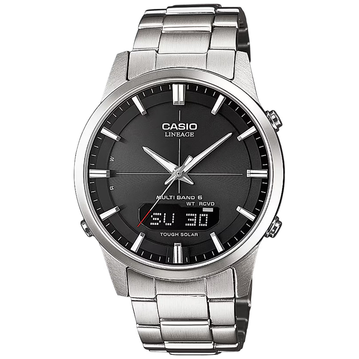 Montre Casio Lineage LCW-M170D-1A Solaire Homme Noir